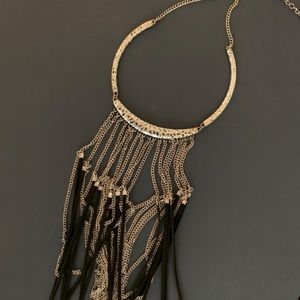 Statement Fringe Necklace